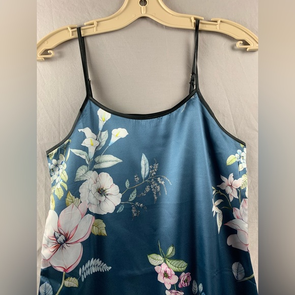 Floral Satin Cami Nightdress - Picture 7 of 8